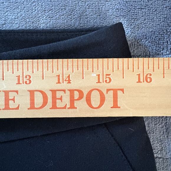 Vince Camuto Black Straight Leg Pants Women's Size 4 Office Career (31.5x30) - Picture 10 of 12